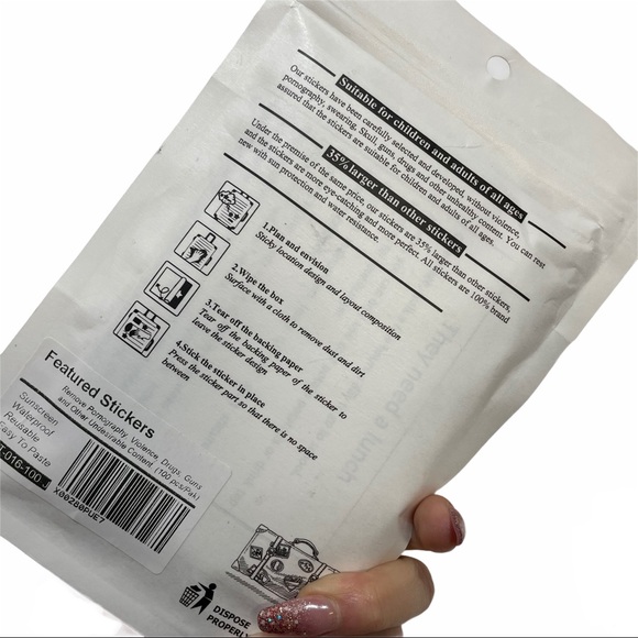 Personalized Sticker Assortment (100) NWT - Picture 7 of 8